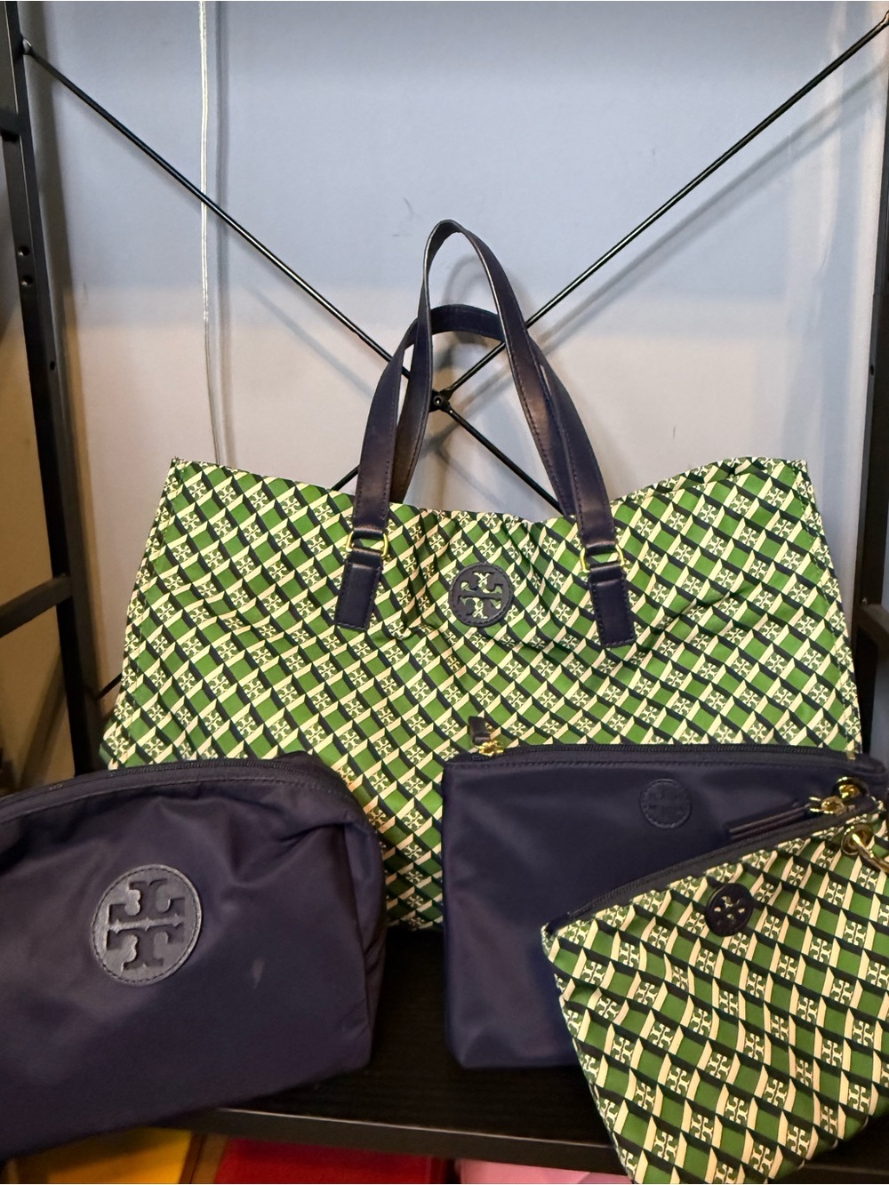 Tory Burch 4 Piece Ella Tote